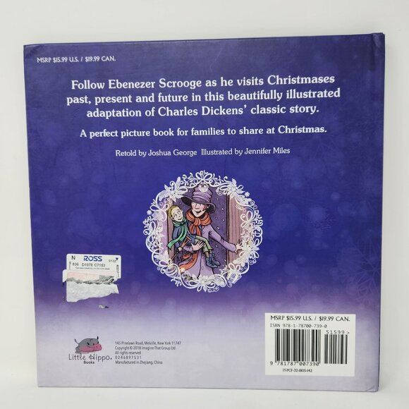 Charles Dickens A Christmas Carol Illustrated Adaptation By Joshua George & Jenn - Picture 2 of 10